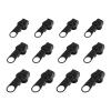 12 Pieces Zip Pullers Pockets DIY Tailor Crafts Luggage Zipper Sliders Replacement view 4