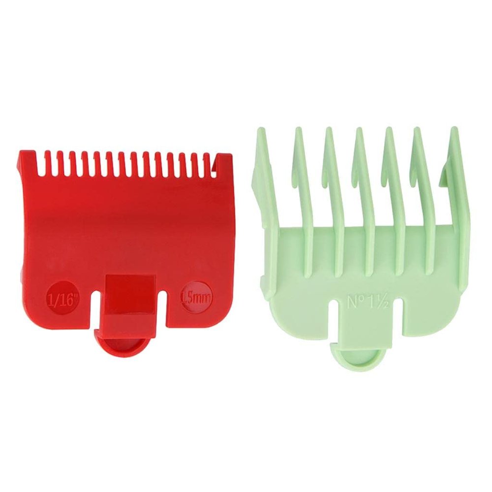 2 Pieces Hair Clipper Limit Comb Guide Attachment Set Hair Styling Trimmer Combs