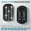 2 Pack S3 Replacement Head Compatible with All Series 3 Shaver, 21B Foil & Cutter Razor Heads Wet and Dry Shaver Head for 3040s 3080s 3050cc 3010s 3000s 320 330 340 370cc 3090cc etc view 2