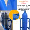 Freestanding Gas Cylinder Holder - Sturdy Steel Base for Secure Storage of Nitrogen, CO2 & Oxygen Tanks view 4