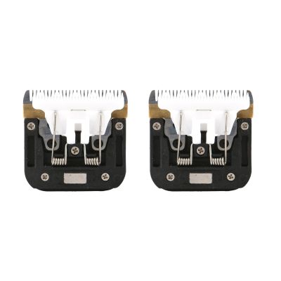 2PCS Multifuntional Pet Hair Replacement Head Efficient Replacement Shaver Head For Dog Cats Rabbits Grooming Trimmer Easy Cleaning Trimmer