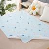 Hearda Incontinence Bed Pads Washable Reusable Underpads, Absorbent Waterproof Bed Protectors for Incontinence Kids Adults Elderly, Breathable Bed Sheets Mattress Protector (Blue bear,200x220cm) view 1