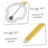 CALLARON Tongue Muscle Trainer Lips Tongue Muscle Perceiving Trainer for Speech Rehabilitation Training Safe Training Tool for Oral Motor Therapy Kids Speech Development view 3