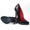 14cm High Heels for Men & Women | Big Size Black Dance Shoes for Pole Dancing, Striptease & Nightclub, Crossdressing Performances,Black,7 UK view 4