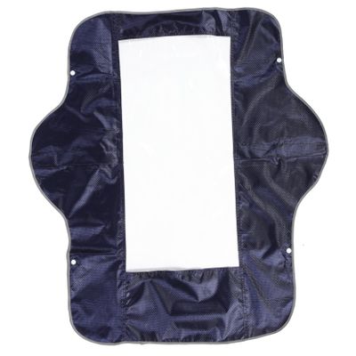 VALICLUD Oxford Fabric Waterproof Scooter Protector Cover for Electric Mobility Scooters Large Size Navy Blue Suitable for Elderly and Disabled Users