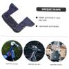 VALICLUD Oxford Fabric Waterproof Scooter Protector Cover for Electric Mobility Scooters Large Size Navy Blue Suitable for Elderly and Disabled Users view 3