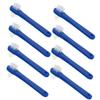 ERINGOGO Denture Toothbrush 8pcs Small Dual-Head Braces Brush Portable Mini Oral Care Cleaning Tool for Adults Household Use Blue view 1