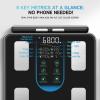 8-Electrode Body Fat Scale Bluetooth Smart Scale with APP Sync Track Weight, Muscle, BMI, Visceral Fat Home Fitness Analyzer view 3