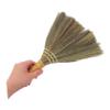 PartyKindom Handmade Straw Broom and Detachable Wooden Handle for Home Dust Removal 2pcs with Soft Bristles for Living Room and Bedroom Cleaning view 4