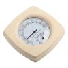BlissfulAbode Wooden Sauna Thermometer Hygrometer Temperature Humidity Meter For Steam Room Bathroom Heat Resistant Environmental Monitoring Indoor Climate Control Measuring Tool view 3