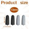 12Pcs for Flawless Replacement Heads for Micro Pedi Replacement Rollers for Finishing Touch Flawless Pedi Roller for NuYou Pedi Roller for Feet Callus Removers Replacemen t(Black & Gray) view 2