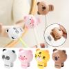 1/2/4pcs Animal Toothbrush Head Covers, Capybara Design, Portable Toothbrush Dustproof Protector Cap, for Household Travel view 3