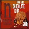 Nairn's Dark Chocolate Chip Oat Biscuits, 200g (Pack of 3) - Healthy Snacks view 2
