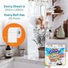 24 X Kitchen Towel | Nexus 2-Ply Kitchen Towel 4-Pack Paper Rolls | White Paper Embossed | Strong & Functional view 3