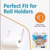 24 X Kitchen Towel | Nexus 2-Ply Kitchen Towel 4-Pack Paper Rolls | White Paper Embossed | Strong & Functional view 4