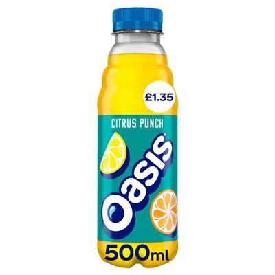 FAKHRI Citrus Punch PMP, 12 x 500ml Refreshing Citrus Fruit Drink, Perfect for Summer, No Added Preservatives, Ideal Bulk Buy for Parties