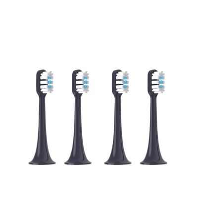4/8PCS Electric Toothbrush with Replacement Brush Heads, Sealed Packaging with Covers, Compatible with MIJIA T700(4 PCS White)