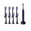 4/8PCS Electric Toothbrush with Replacement Brush Heads, Sealed Packaging with Covers, Compatible with MIJIA T700(4 PCS White) view 2