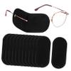 Outanaya 12Pcs Reusable Eye Patches for Lazy Eye in Black, Breathable Non-Woven Fabric, Easy to Wear Glasses Patch Suitable for Surgery Recovery view 1