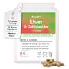 Liver Detox & Gallbladder Cleanse Supplement - Natural Liver Cleanse Detox and Repair Complex with Choline, Turmeric, Beetroot, Garlic, NAC & Alpha Lipoic Acid - UK Made Liver Support Supplements view 1