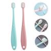 Homoyoyo 2pcs Boys and Girls Toothbrush Oral Care Tooth Brush for Shower Soft Bristles for Boy Girl's Daily Use view 2