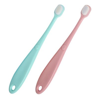 OUNONA 2pcs Boys and Girls Toothbrush Soft Bristles Newborn Gum Cleaner for Year Old Boy Girl Tooth Cleaning Brush