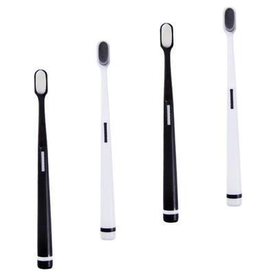 minkissy 4pcs Extra Soft Toothbrush for Adults Cleaning Tool for Fragile Gums Maternal Oral Care Comfortable Grip for All Hand for Sensitive Teeth and Gum Care