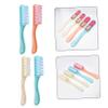 Gatuida 4pcs Cleaning Brush for Clothes and Shoes Practical Laundry Brush Bristles for Tumble Dryer Cleaner and Multi Functional Use Random Color view 2