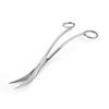 Portable Functional Scissors Curved Curved Tip Household Nose Hair Scissors Portable Paper Cutter Pet Grooming Trimmer view 1