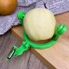 2-piece set of fruit peeler, a new type of fruit specific peeling tool for household use. peeler, fruit peeler, massage brush view 4