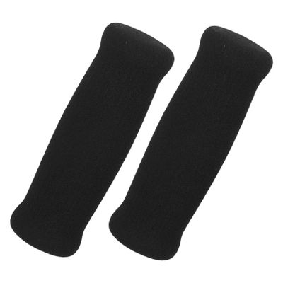 LRXIYODE 2pcs Walking Stick Handle Grips with Comfortable Sponge Material, Thick Hand Grip Covers for Reducing Hand and Wrist Pain, Suitable for Elderly Walking Cane Handles