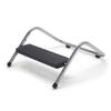 Adjustable Desk Footrest Adjustable 4 Heights Articulated Tray All Tilts Non-Slip Chrome Steel Structure Ergonomics and Comfort at Work view 1