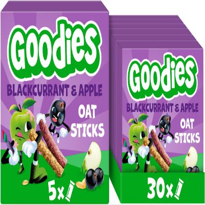Goodies Kids Snack Apple & Blackcurrant Oat Sticks Multipack 6 x (5 x 23 g)