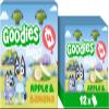 Goodies Bluey Kids Snack Apple & Banana Smoothie Pouches 3 x (4 x 100 g) view 1