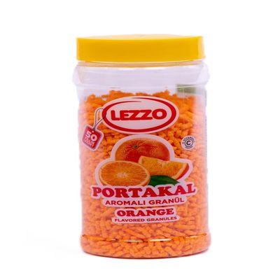 LEZZO (Sour Cherry, Orange, Lemon) Flavoured Instant Drink Granules, 200gr (Cold & Hot) (200gr, Orange)