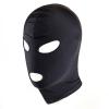 AZERISSO BDSM Hood Mask for Roleplay Soft Spandex, Multiple Openings, Unisex (Full Out,Large) view 1