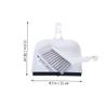 ULTECHNOVO Mini Desktop Cleaning Kit Small Broom and Dustpan Set for Office Home Portable Hand Held Broom and Dustpan for Desk Cleaning view 2