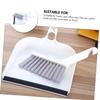 ULTECHNOVO Mini Desktop Cleaning Kit Small Broom and Dustpan Set for Office Home Portable Hand Held Broom and Dustpan for Desk Cleaning view 3