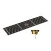 Multipurpose Elegant Gray Bathroom Shower Drain With Odor Prevention Portable For Homes And Hospital Daily Use Stainless Steel Drain view 1