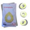 Flavoured Water Bottle Pods/Various Colour Available/BPA Free/0 Calories/Tristan - Hot Pink, Charcoal Grey etc. Replacement Pod for bottle, Kola, Lemon pods etc (Pineappe) view 1