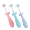 DECOMELODY 3pcs Cute Toothbrush Soft Bristles for Toddlers Boy Girl Decorative Manual Cleaning Toothbrush for Boys and Girls view 1