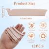 12Pcs Ostomy Bag Clip Colostomy Ostomy Supplies Drainable Pouch Clamp Tail,Reusable for Colostomy Bags, Universal Curved Closure Surefit Leak- Proof Colostomy Sealing Bars view 2