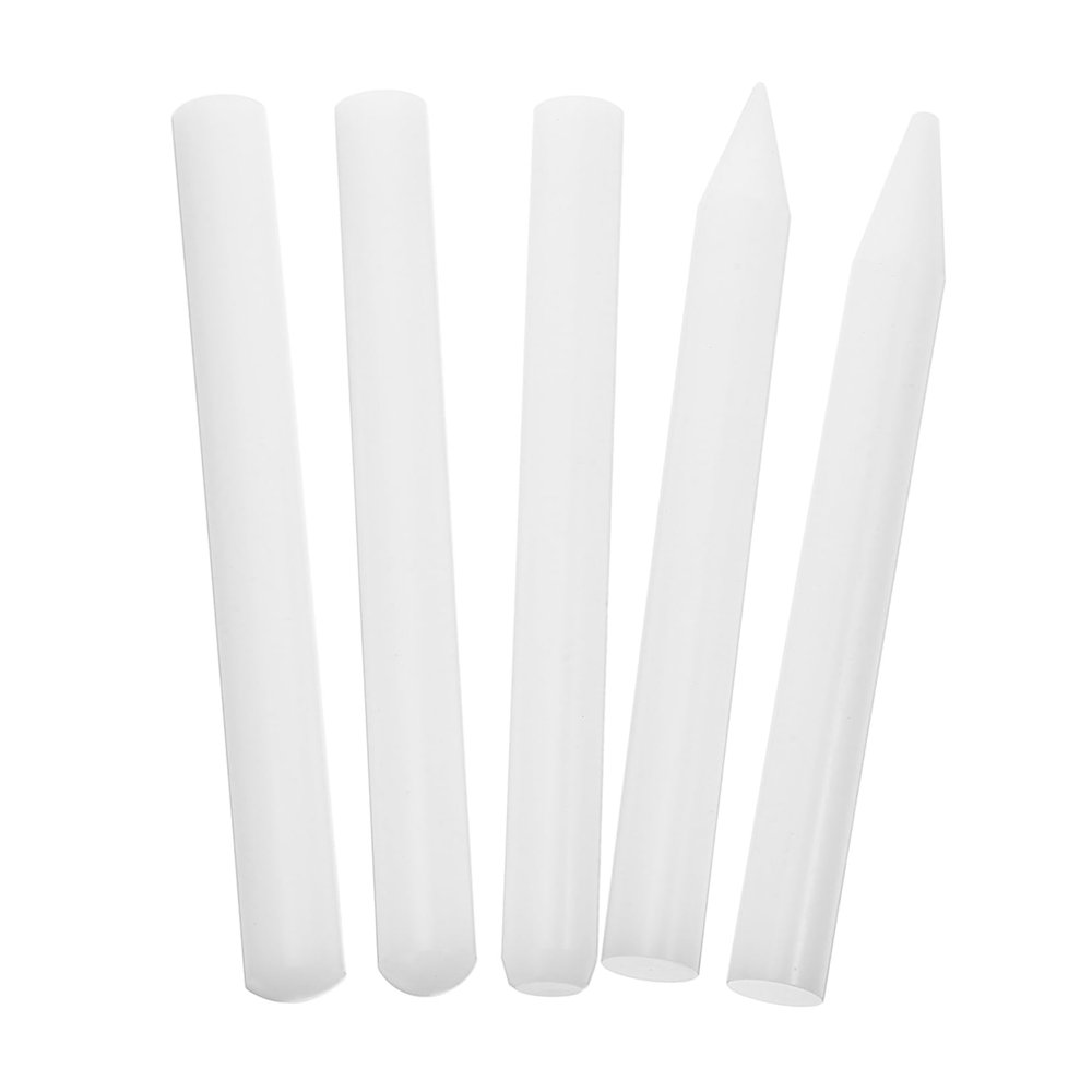TOPBATHY 5pcs Nylon Tools Dent Removal Kit Pen Body Knock Down Pen for Vehicle Hail Damage Door Dings