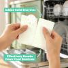 Surfela Dishwasher Sheets - 100 Loads, Eco Friendly Dishwasher Tablets, Biodegradable & Plastic-Free & Sustainable, Powerful Cleaning with Protease Enzymes Against Protein & Grease, Apple Scent view 2