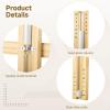 15-Minute Wooden Sand Timer for Sauna, Wall-Mountable with Rotating Design and Precision Time Markings view 2