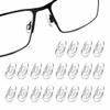 10 Pairs Silicone Nose Pads Screw On Nose Pads Push on Nose Pads, Screw On & Push On Nose Pad Replacements Without Repair Tool, Comfortable Anti-Slip Eyewear Accessories view 1