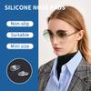 10 Pairs Silicone Nose Pads Screw On Nose Pads Push on Nose Pads, Screw On & Push On Nose Pad Replacements Without Repair Tool, Comfortable Anti-Slip Eyewear Accessories view 3