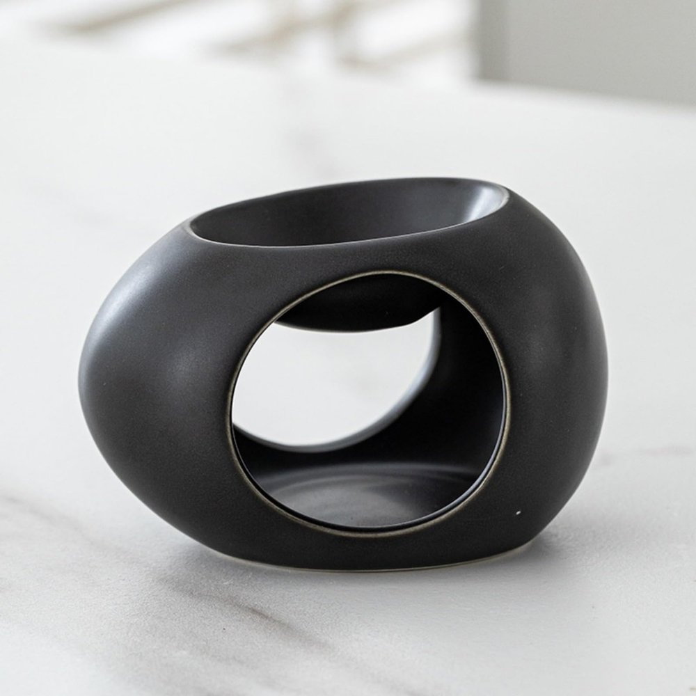 Simple Candle Heating Holder Ceramics Essential Oil Ceramic Diffuser Furnace Household Spa Aromatherapy Incense Burner