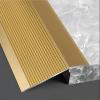 Black & White Carpet Floor Transition Strip - Wheelchair Ramp Reducer Self-Adhesive Threshold Trim Overlap Edge Molding 2mm Thick Home Entry Solution view 3