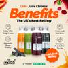 Fuel Station Lean Juice Cleanse, 5 Day Detox Cleanse - 20 x 330ml, Low Calorie Juice Diet, Cold Pressed Fruit & Vegetables, Vegan, Dairy & Gluten-Free, No Added Sugar or Preservatives view 3